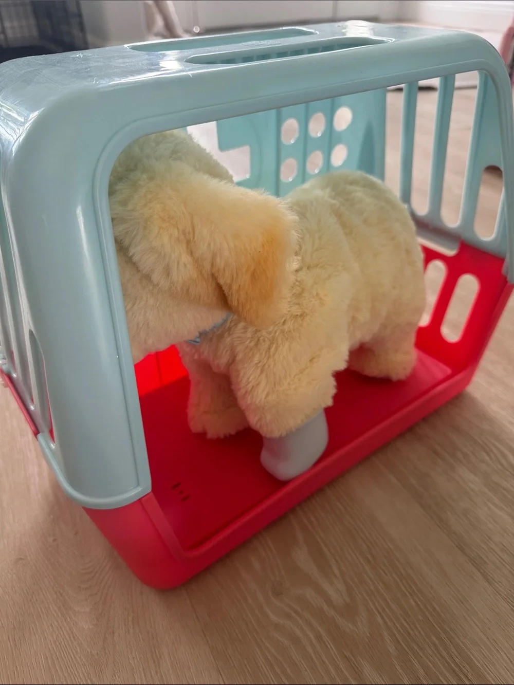 Little live pet hurt dog